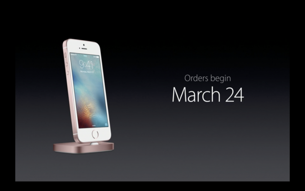 iPhone SE (Bild:Apple/Screenshot: Golem.de)